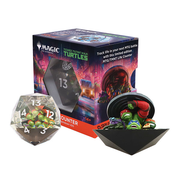Teenage Mutant Ninja Turtles 55mm 1d20 Magic The Gathering Spindown Dice