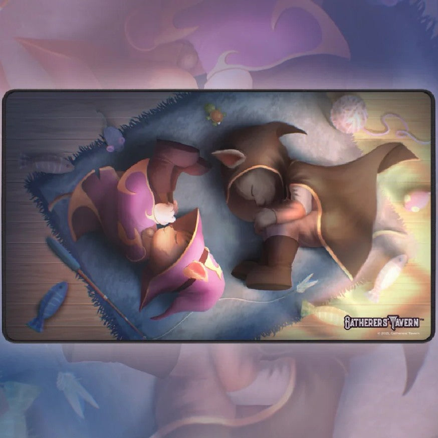 Gatherer's Tavern Resting Rivals Art Playmat