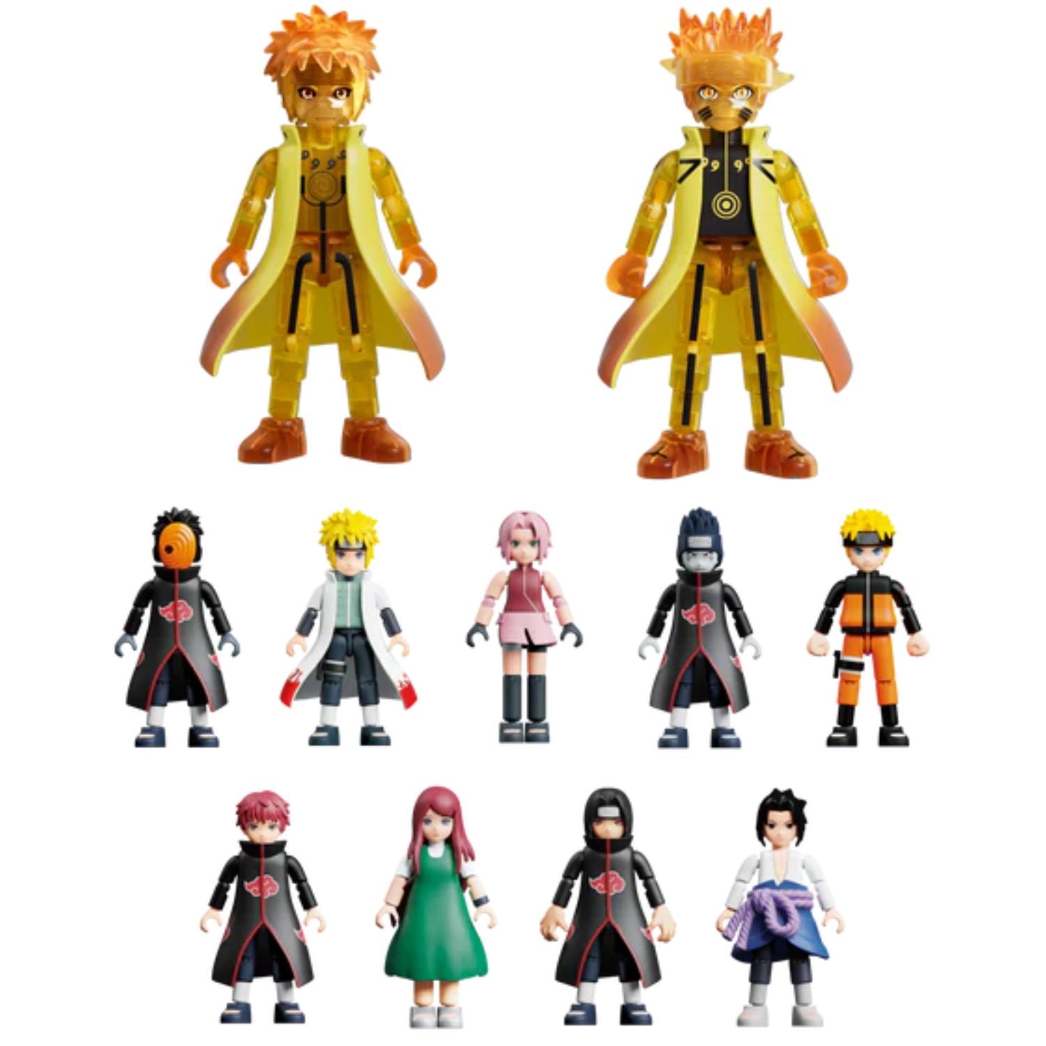 Blokees Naruto Shippuden GV01 Ultimate Bond 4-inch Gravity Blind Box Model Kit