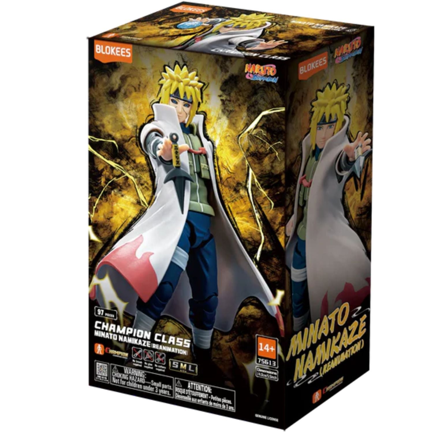 Blokees Naruto Champion Class 03 Minato Namikaze Reanimation Model Kit