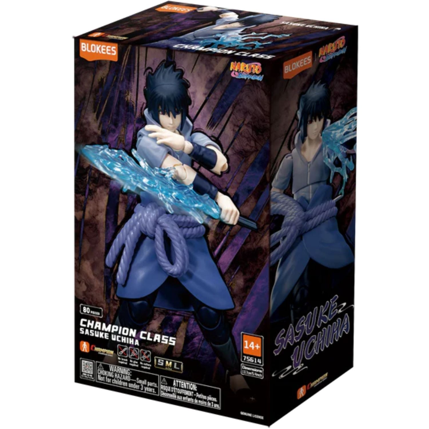 Blokees Naruto Champion Class 04 Sasuke Uchiha Model Kit