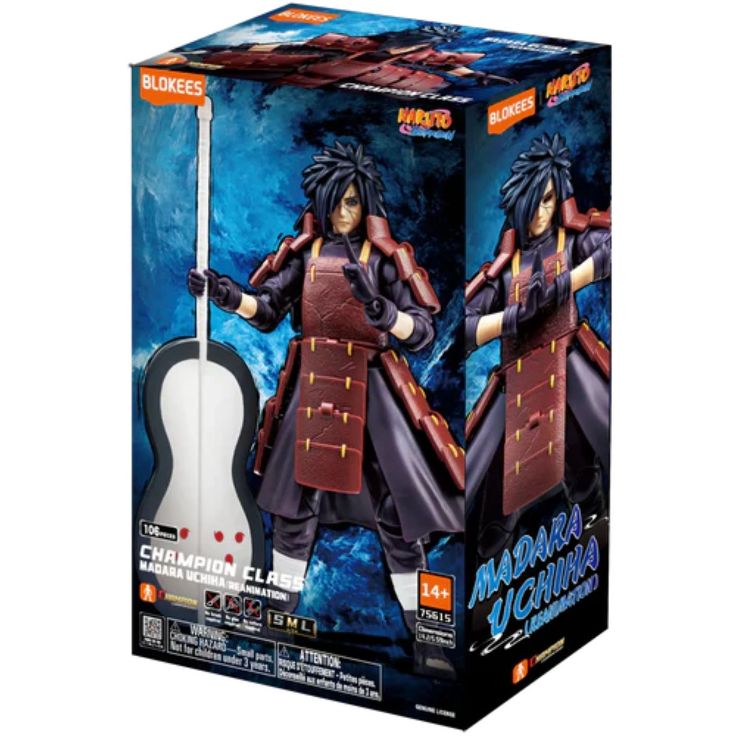 Blokees Naruto Champion Class 05 Madara Uchiha Reanimation Model Kit