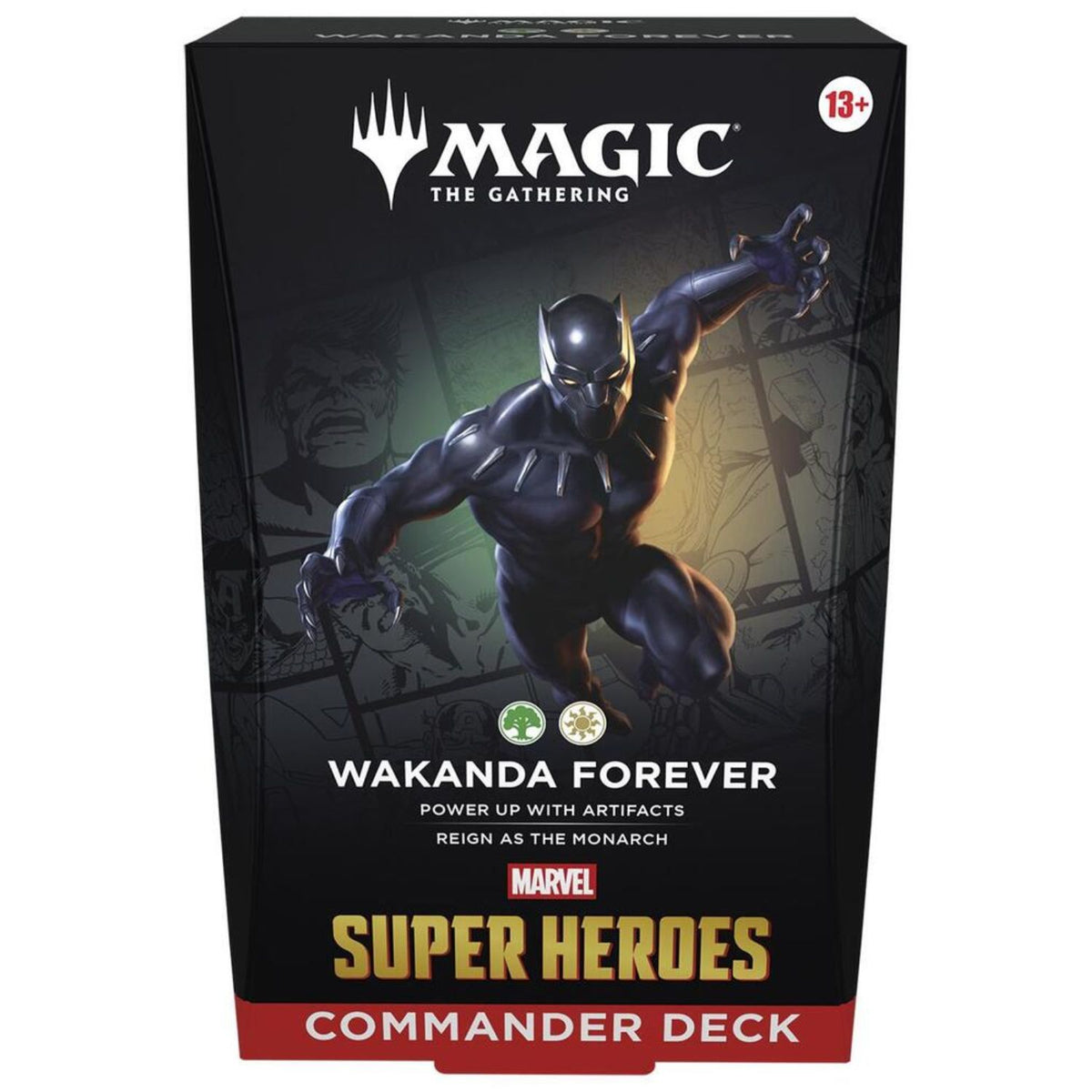 MTG Marvel Super Heroes Wakanda Forever Commander Deck