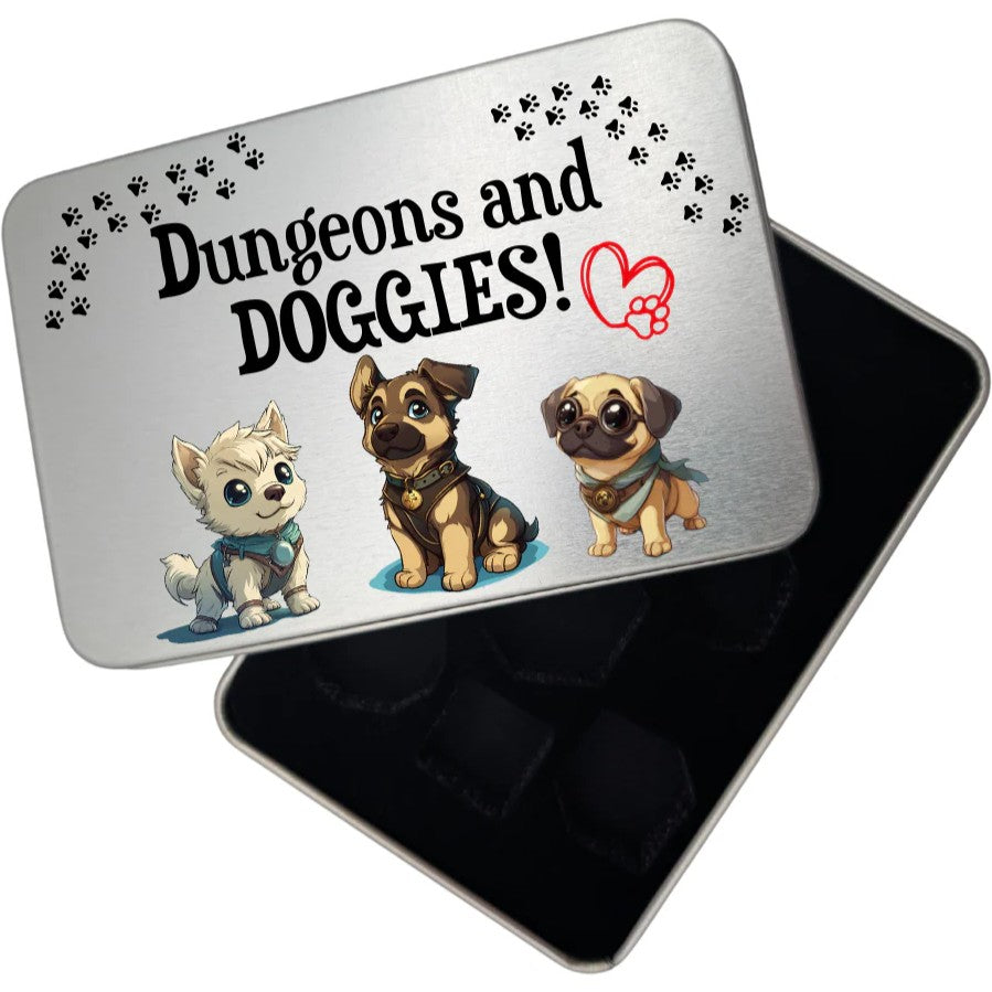 Mystery Dice Goblin Dungeons and Doggies Dice Tin