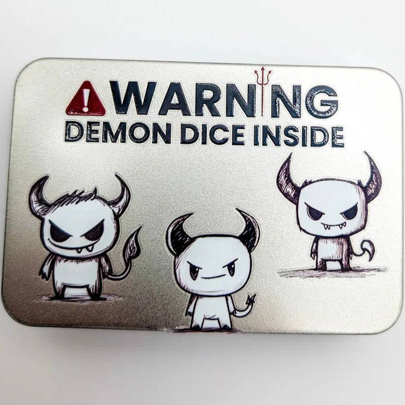 Mystery Dice Goblin Demon Dice Tin