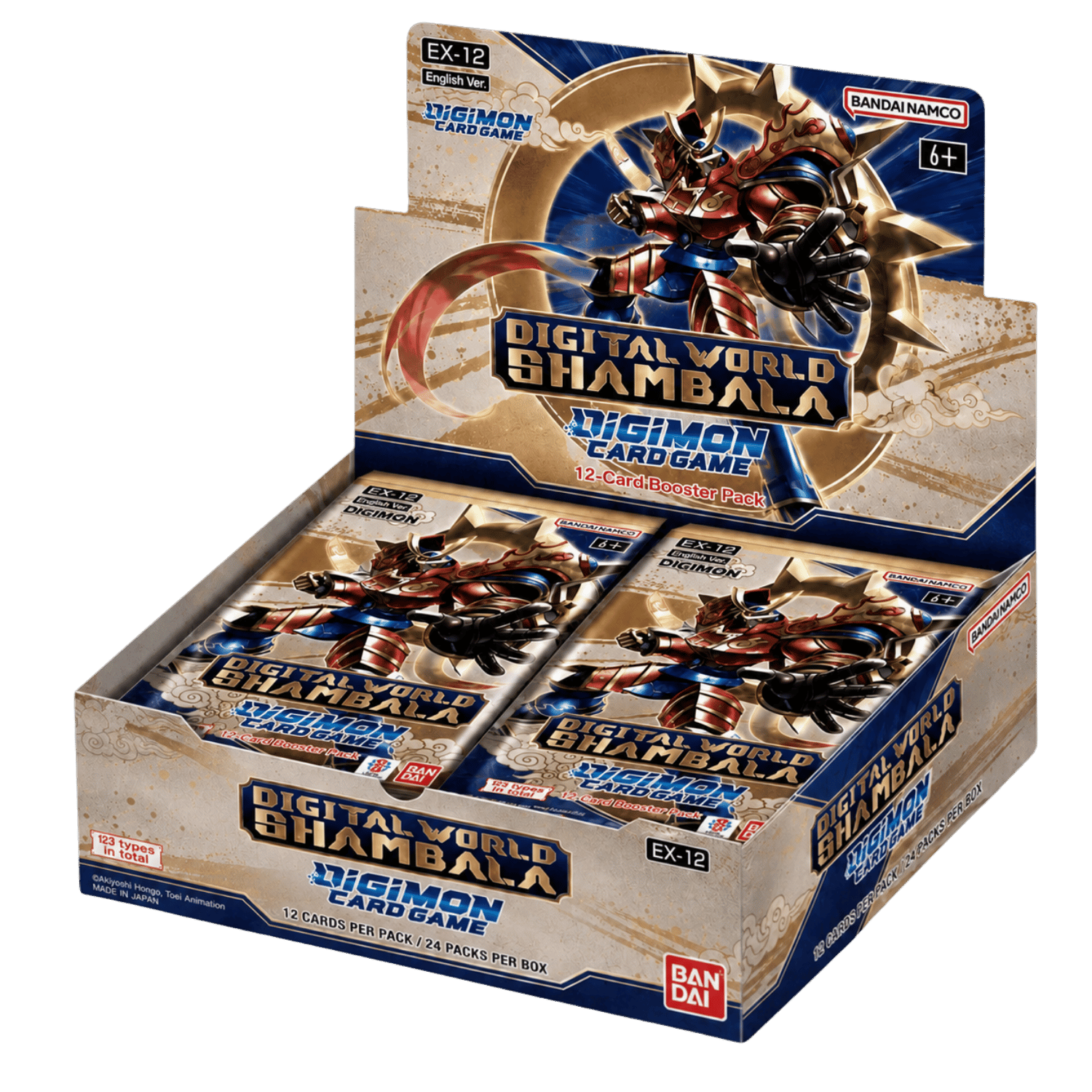 Digimon CG Digital World Shambala Booster Box [EX-12]