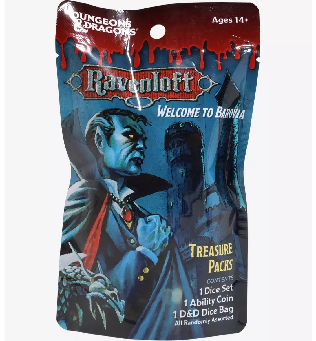 Dungeons and Dragons Ravenloft Welcome to Barovia Treasure Pack