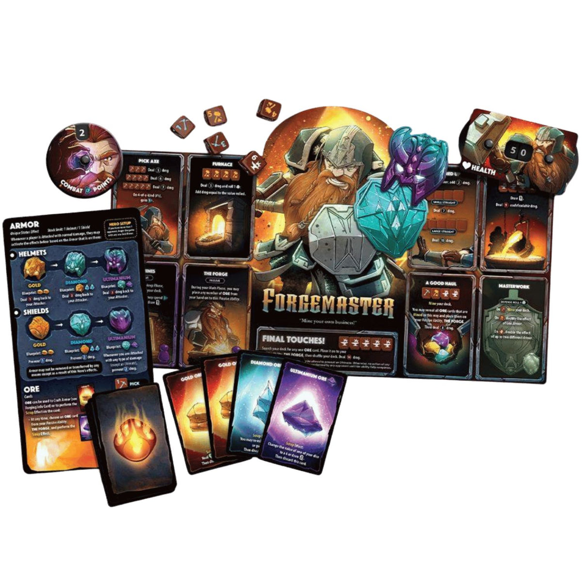 Dice Throne Forgemaster Hero Pack