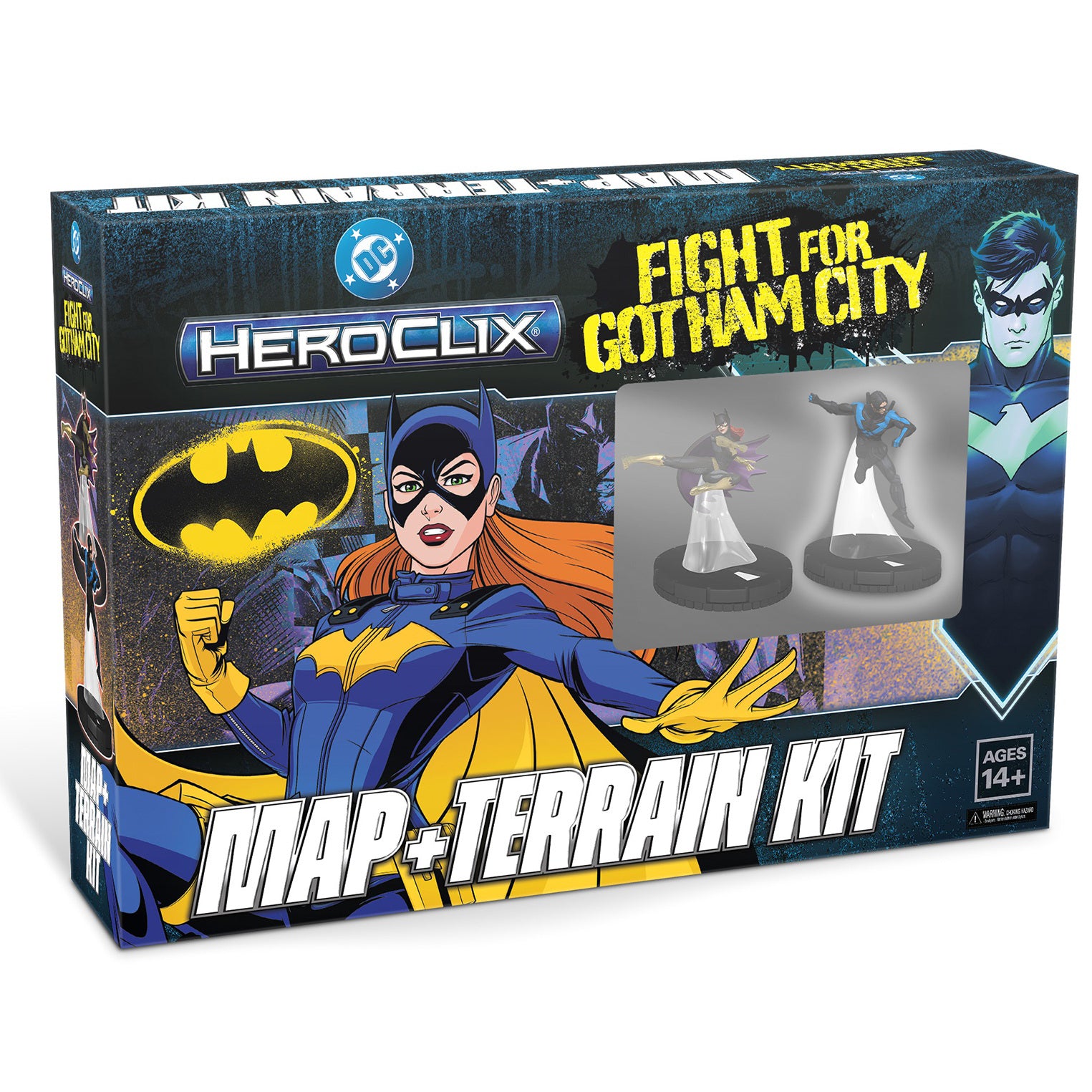 DC Heroclix Fight for Gotham City Map and Terrain Kit