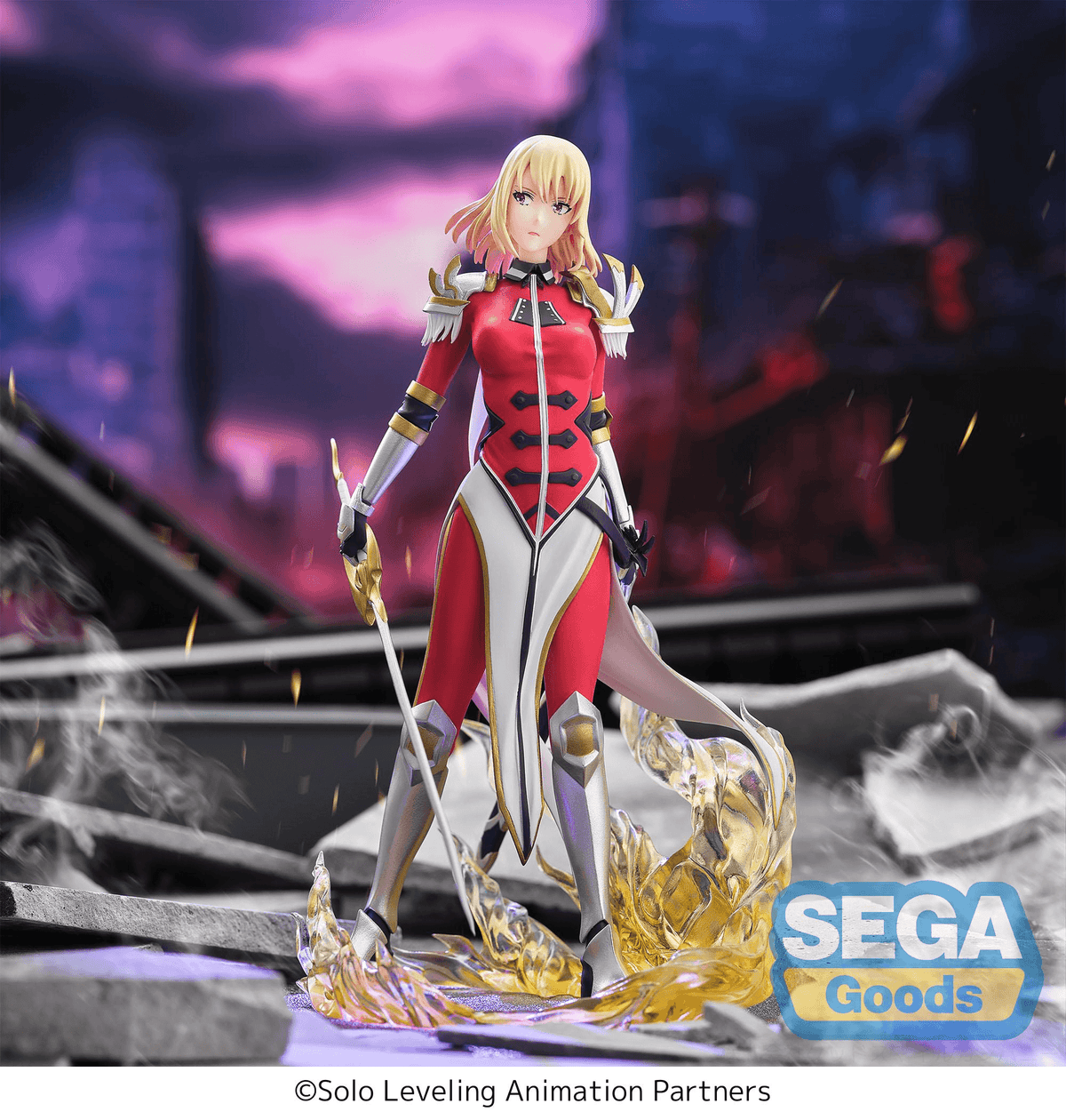 SEGA Solo Leveling Cha Hae-In XrossLink Anime Figure