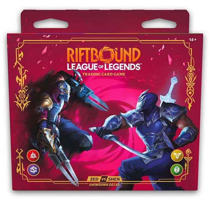 Riftbound TCG Set 4 Vendetta Showdown Zed vs Shen Deck