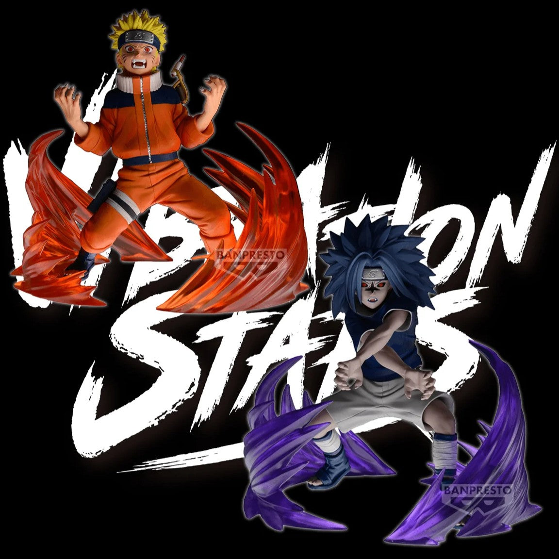 Banpresto Naruto 72 Series 26-27 Vibration Stars Version B Sasuke Uchiha Anime Figure