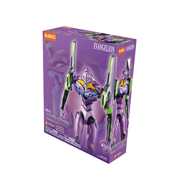 Blokees Evangelion Legend Edition LE04 Test Type-01 TV Version 6.7-inch Model Kit