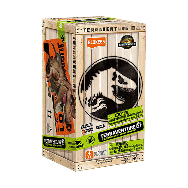 Blokees Jurassic World Terraventure TS01 Dinosaur Capture Operation Model Kit