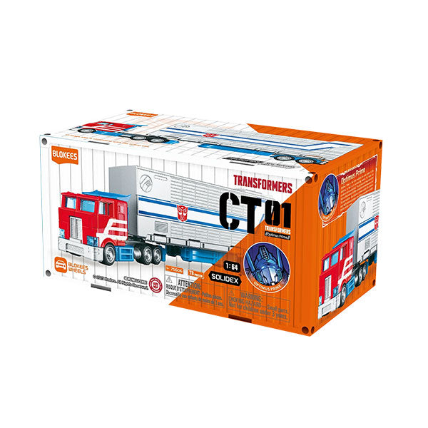Blokees Wheels Transformers CT01 Optimus Prime Truck 1:64 Model Kit