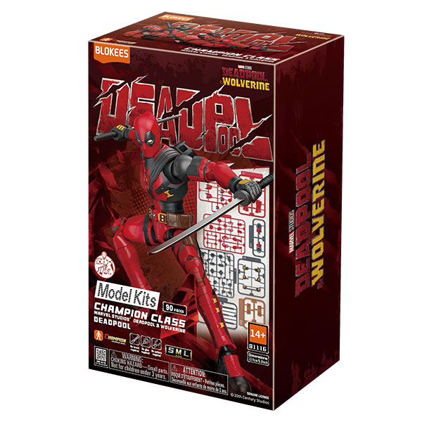 Blokees Marvel Champion Class CC04 Infinity SAGA Deadpool 5.3-inch Model Kit