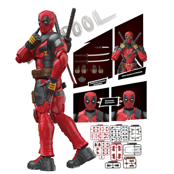 Blokees Marvel Champion Class CC04 Infinity SAGA Deadpool 5.3-inch Model Kit