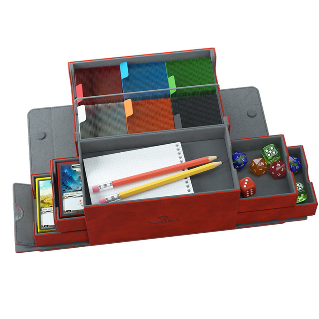 Gamegenic Games Lair 600+ Red Card and Game Storage Box