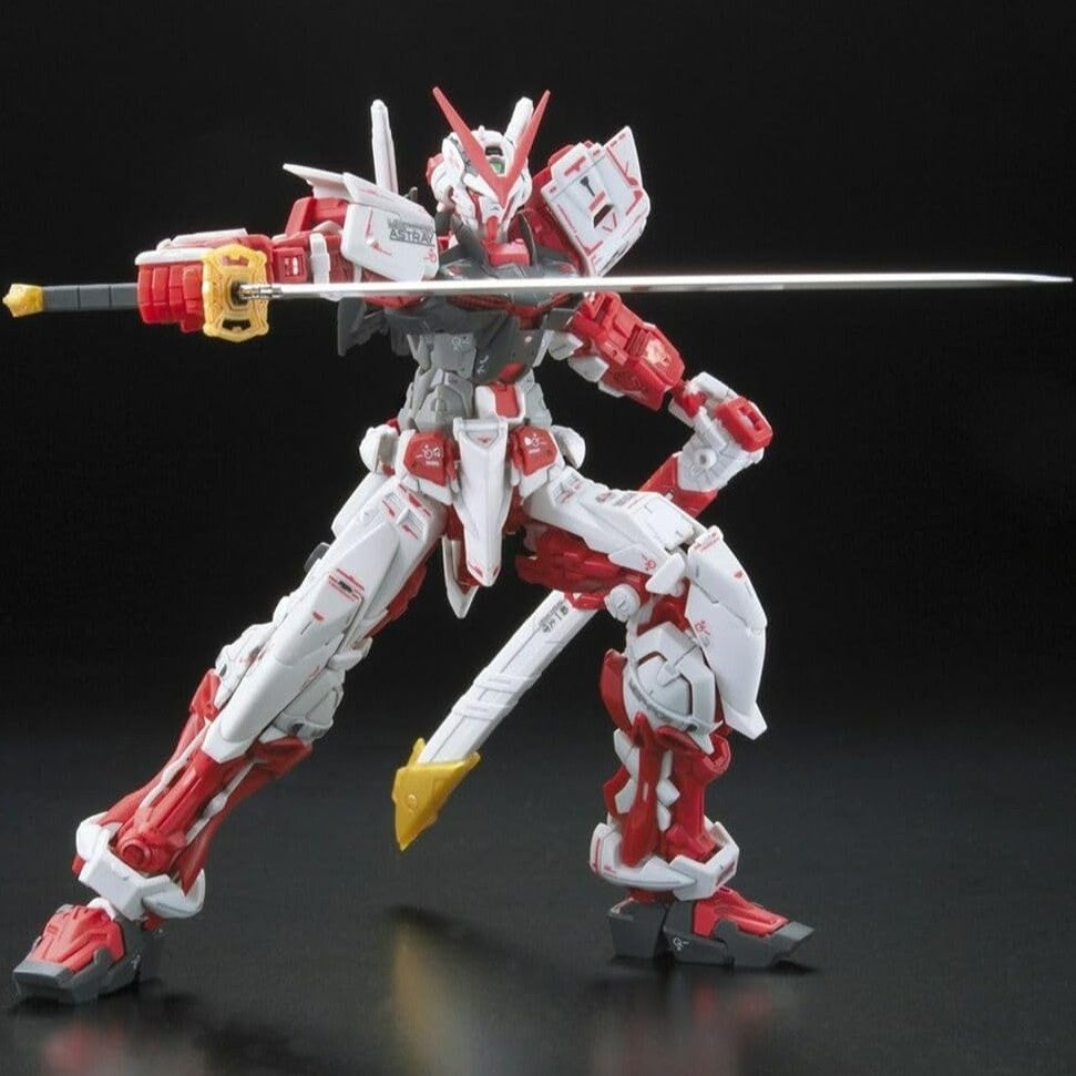 Gundam #19 MBF-P02 Gundam Astray Red Frame Real Grade 1/144 Model Kit