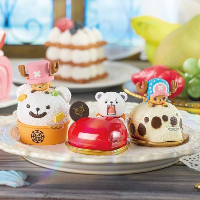 One Piece Paldolce Collection Chopper, Bepo and Heart Pirates Ver. B Chopper Anime Figure