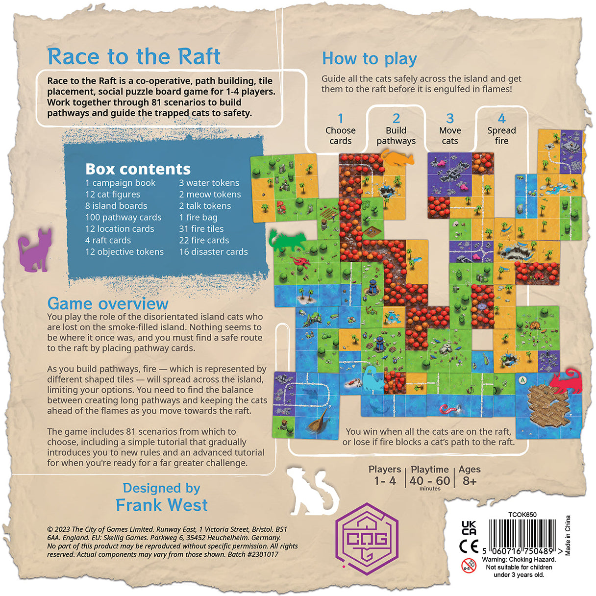 Race to the Raft Board Game