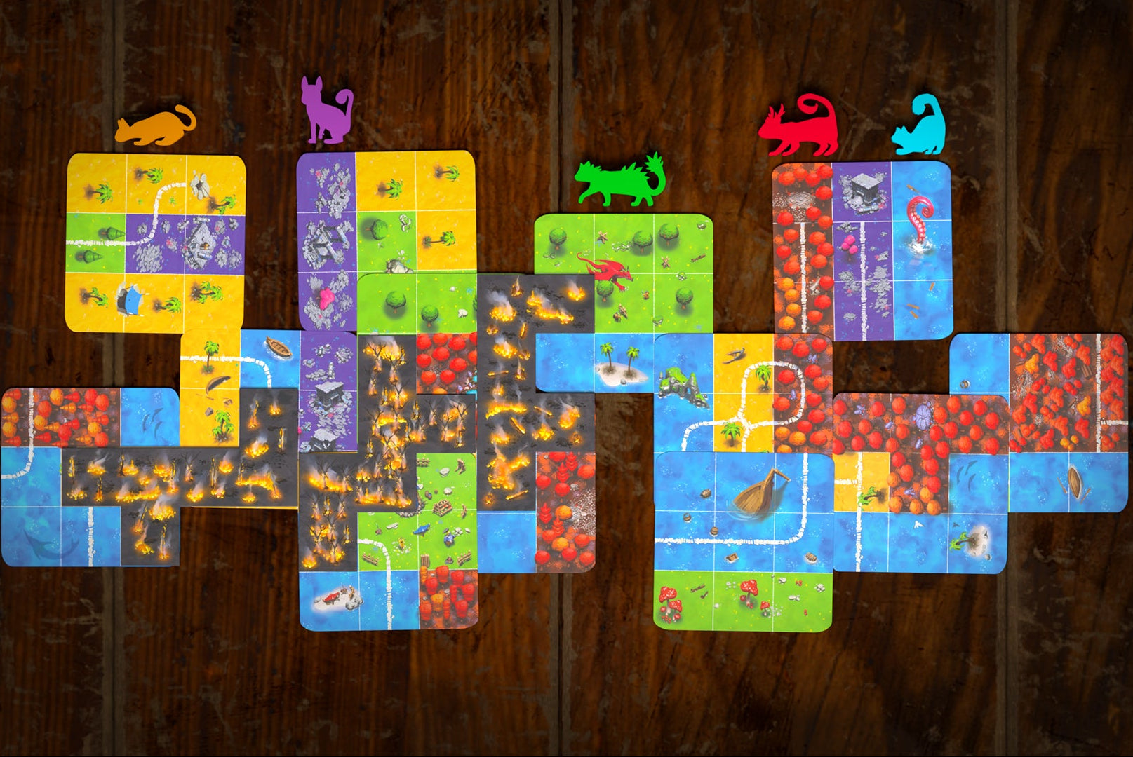 Race to the Raft Board Game