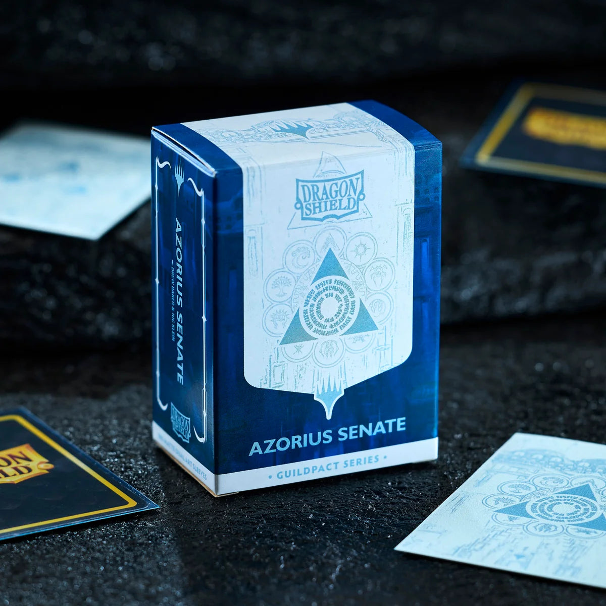 Dragon Shield Standard 100ct Sleeves, Azorius Senate Dual Matte