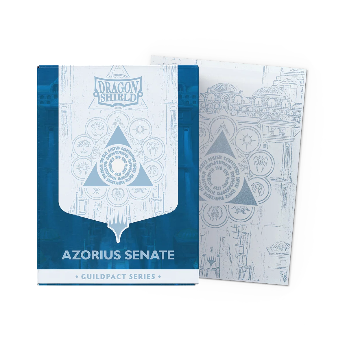 Dragon Shield Standard 100ct Sleeves, Azorius Senate Dual Matte