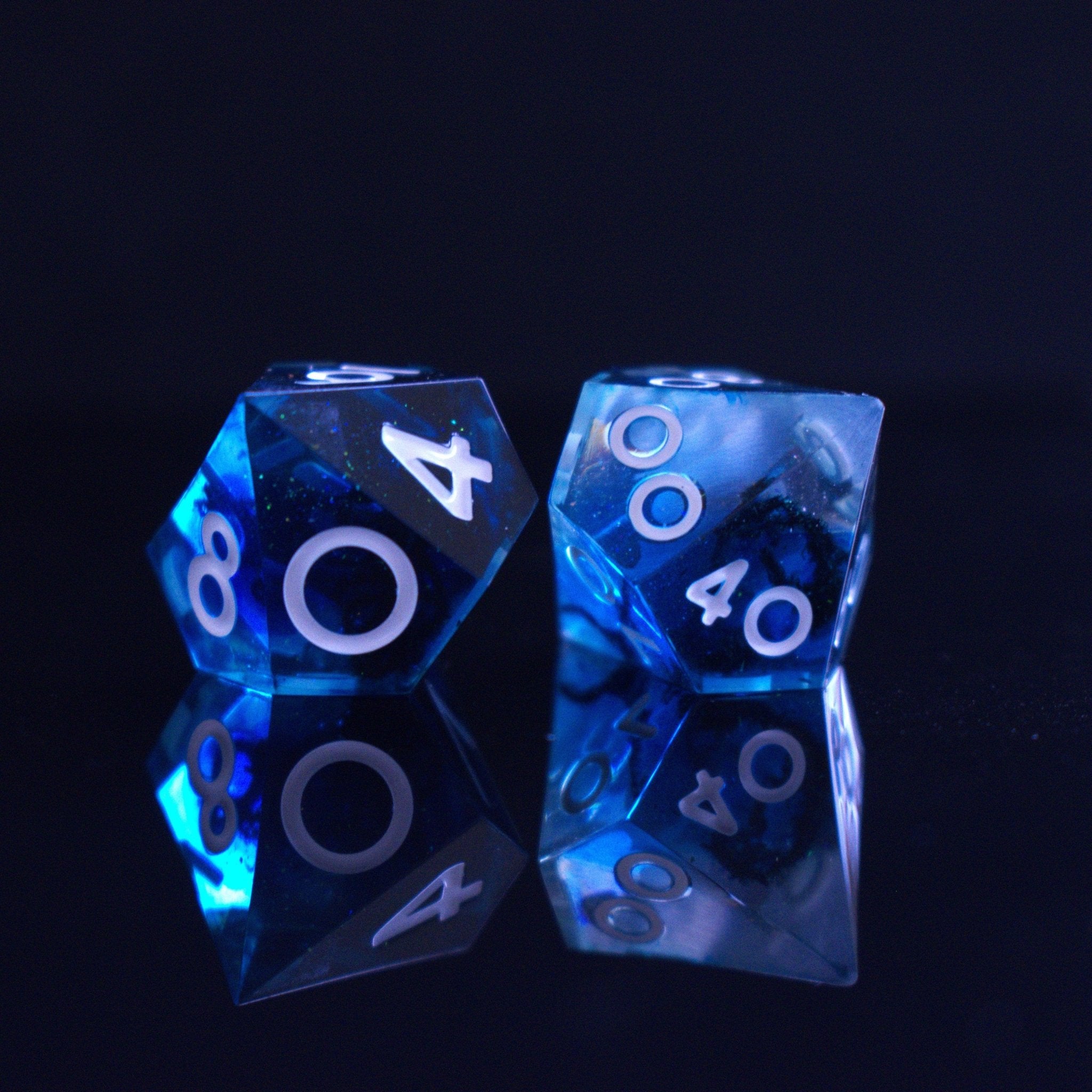 Pulse Wave Sharp - Edged Resin Dice Set - Misty Mountain Gaming - 5