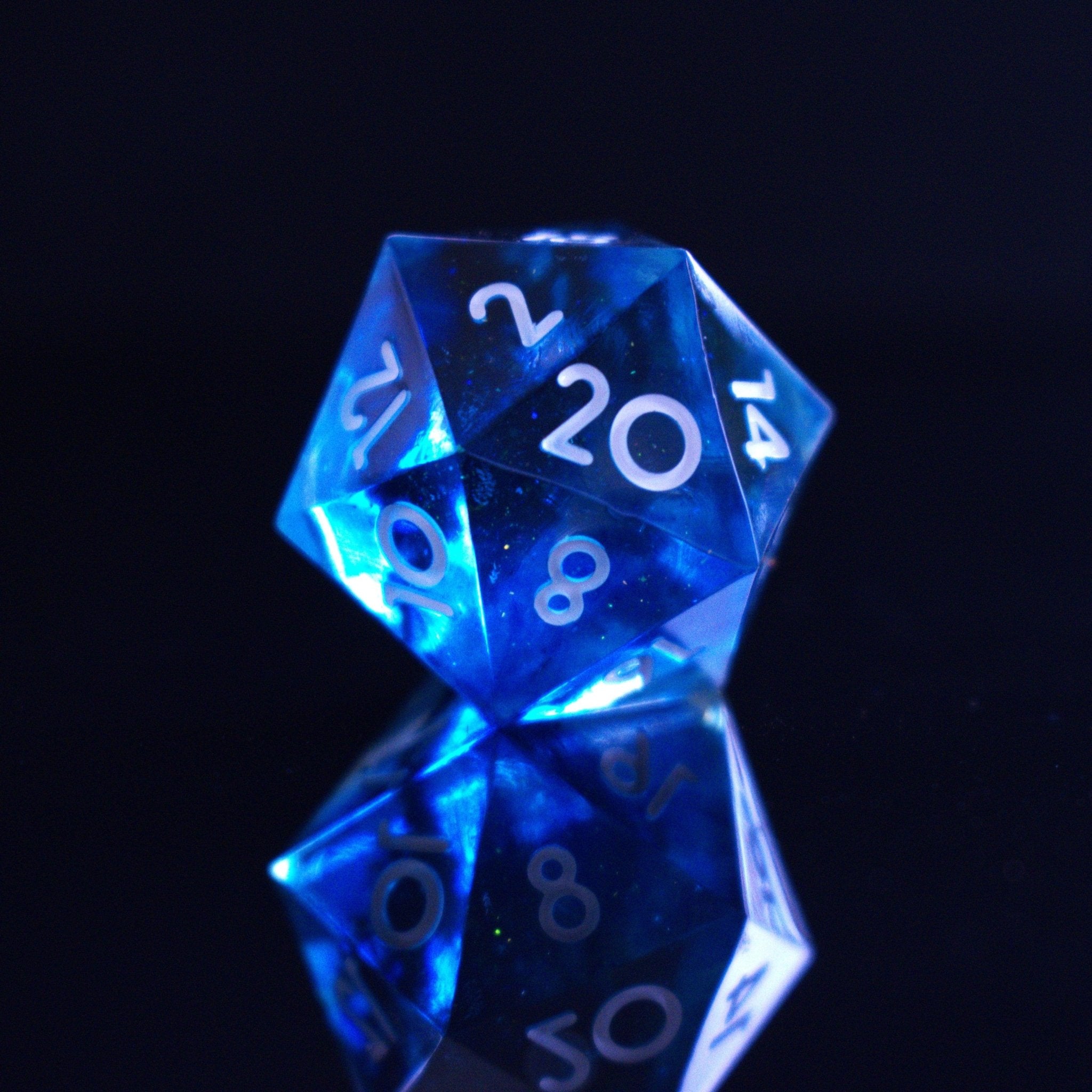 Pulse Wave Sharp - Edged Resin Dice Set - Misty Mountain Gaming - 3