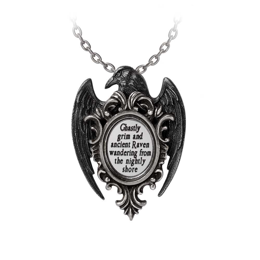 Quoth the Raven Pendant - Alchemy of England - 1