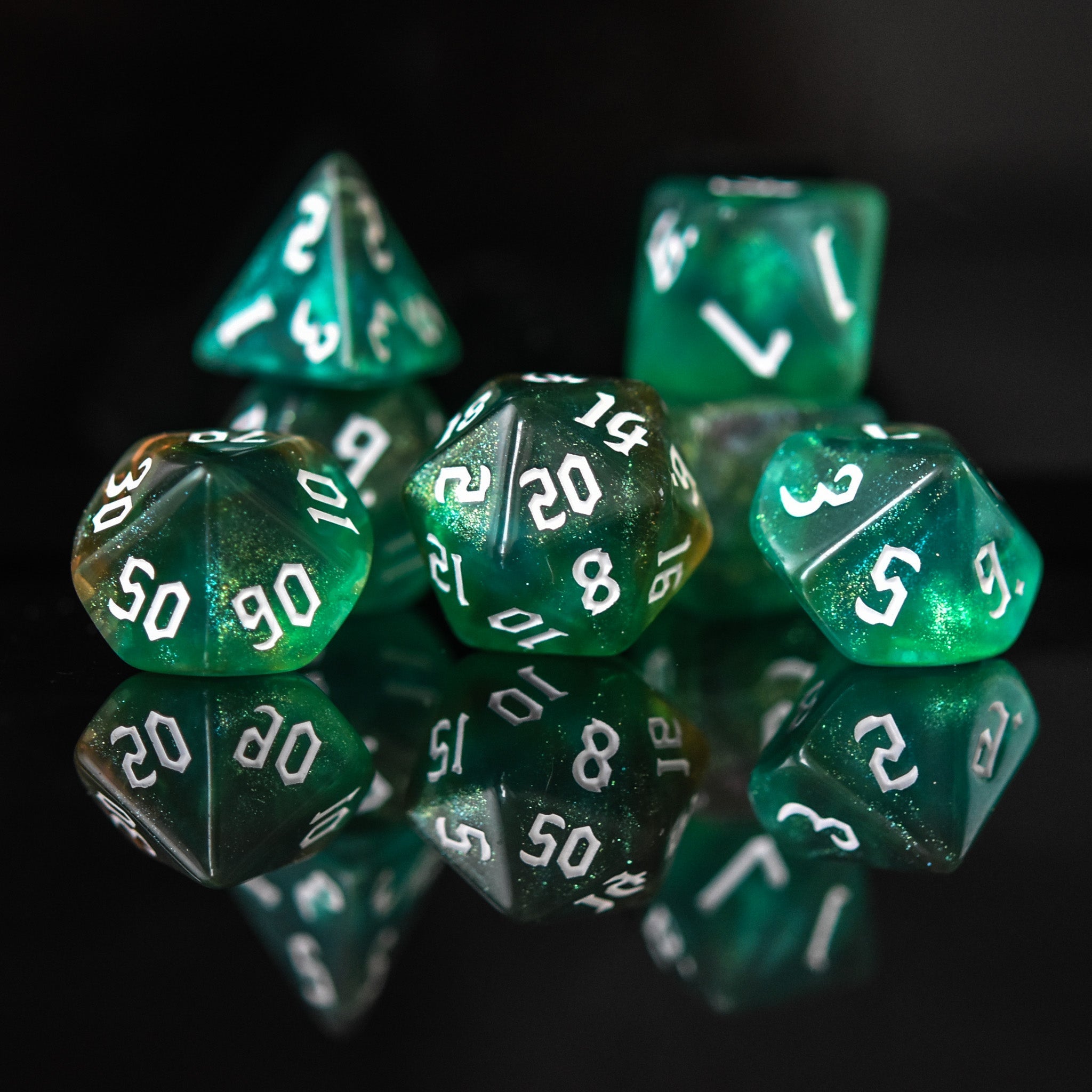 Ranger Class Acrylic Dice Set - Misty Mountain Gaming - 4