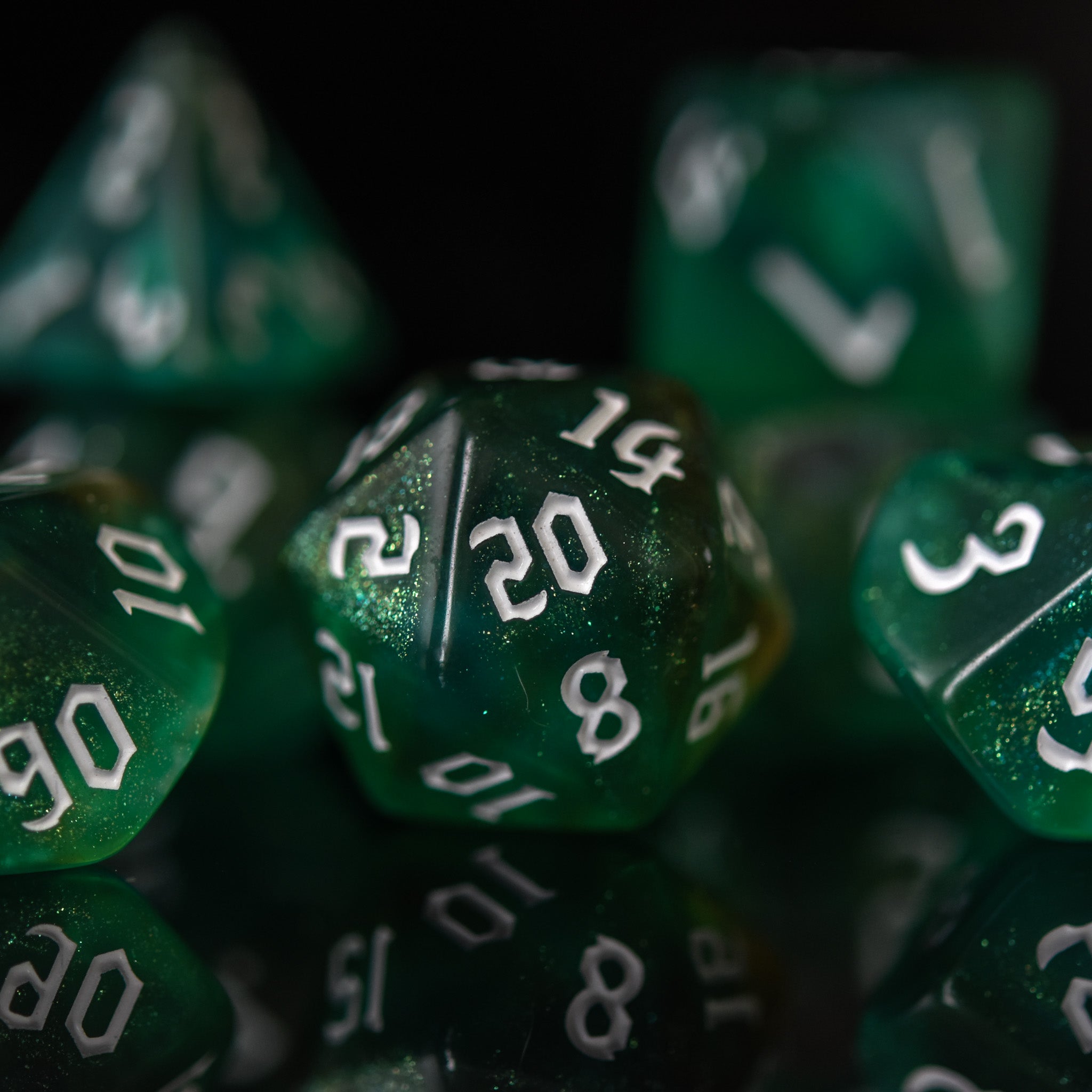 Ranger Class Acrylic Dice Set - Misty Mountain Gaming - 3