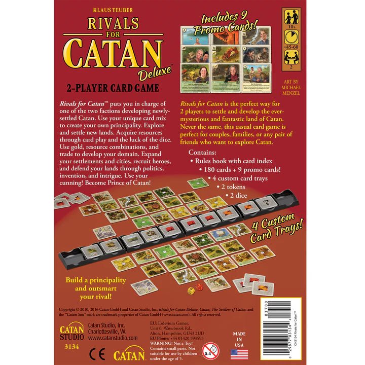 Rivals for CATAN: Deluxe 2-Player Card Game - Catan Studio - 2