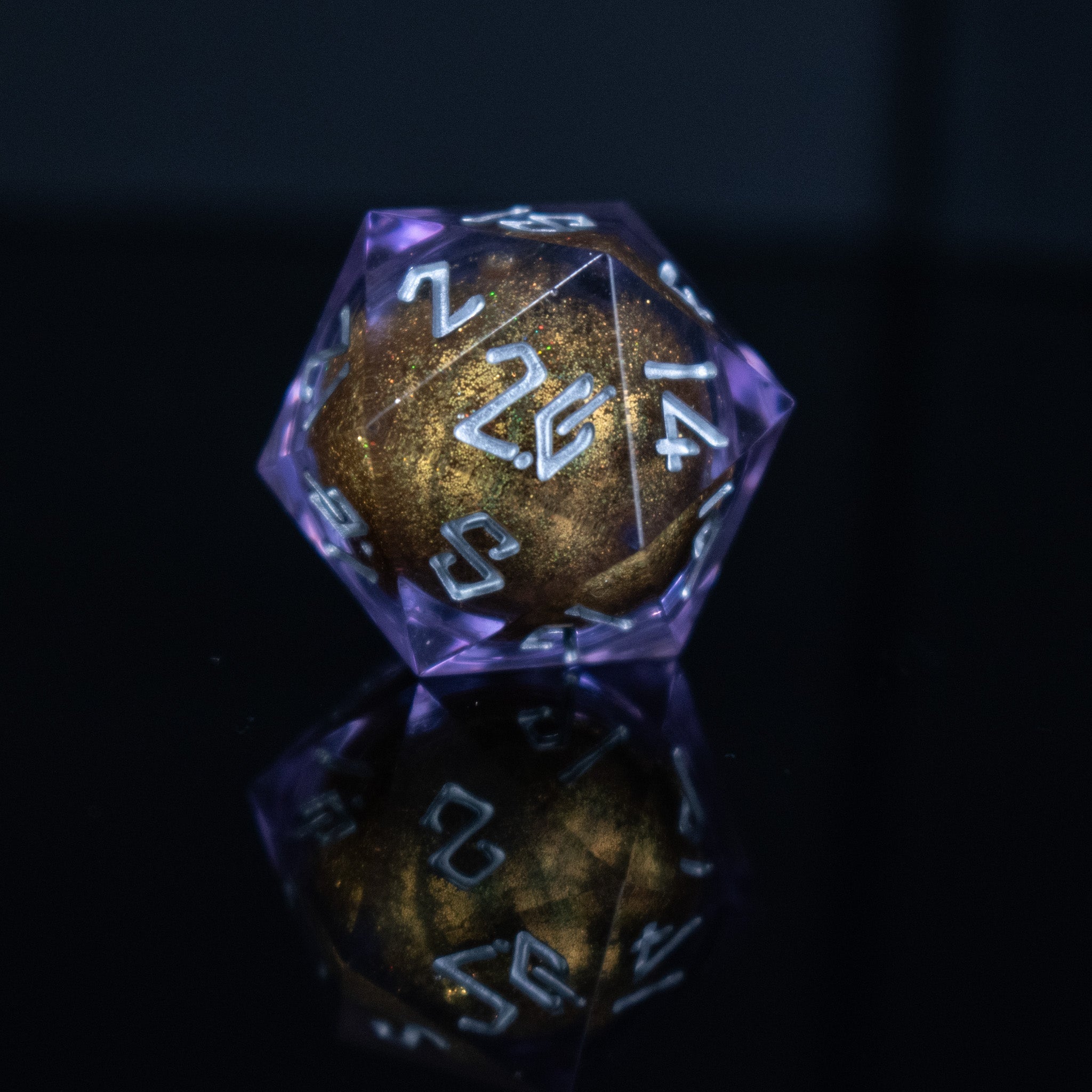 Royalty Liquid Core Dice Set - Misty Mountain Gaming - 4