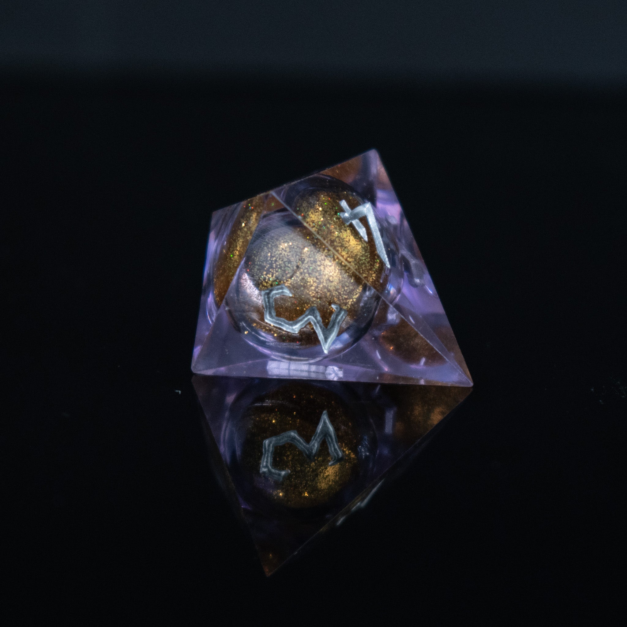 Royalty Liquid Core Dice Set - Misty Mountain Gaming - 3