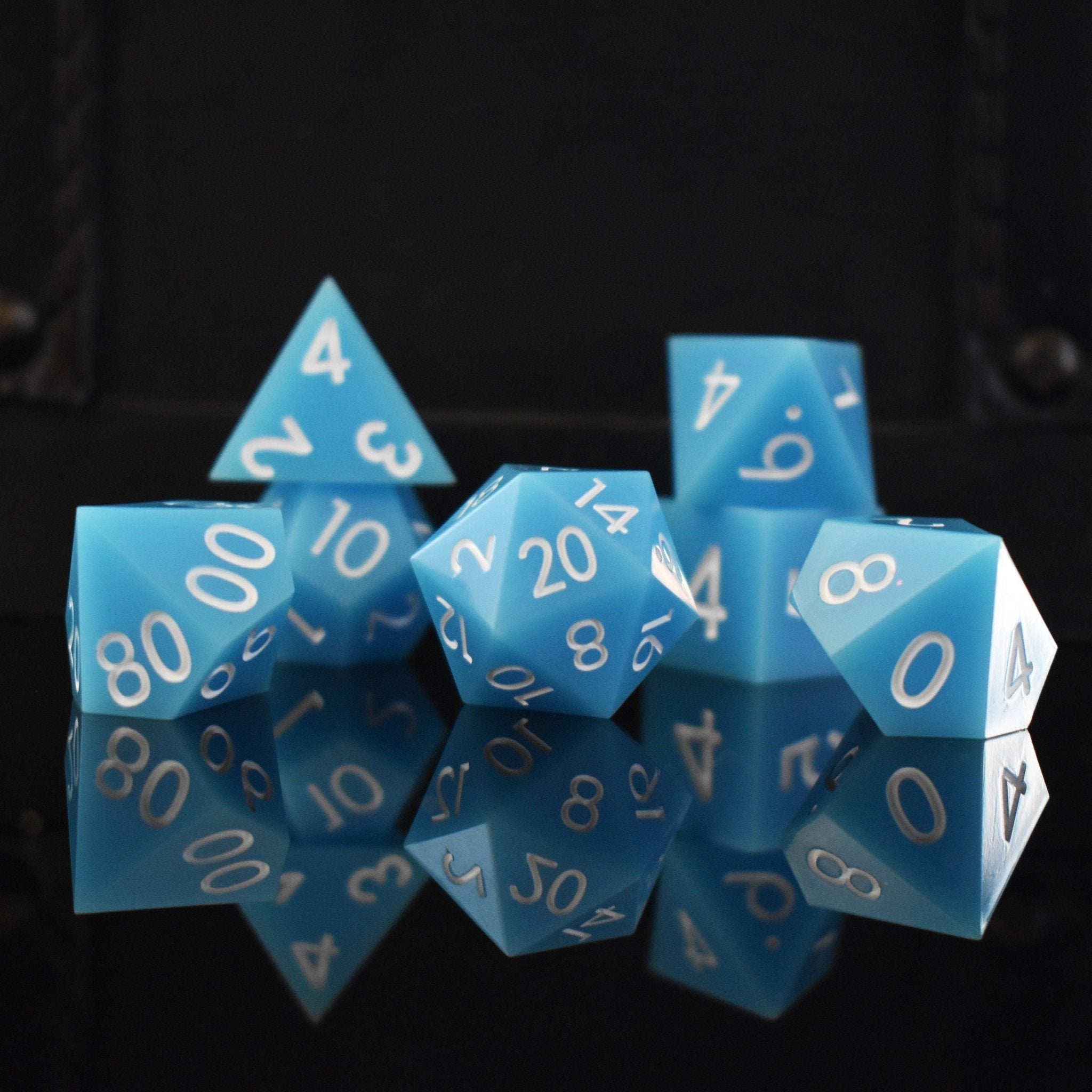 Sanctuary Sharp - Edged Resin Dice Set - Misty Mountain Gaming - 1