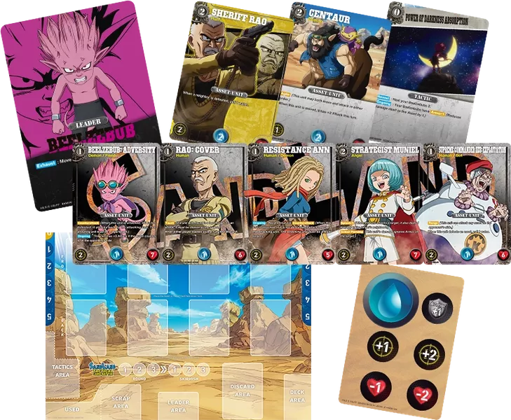 SandLand Tactical Card Battle Game - Bandai - 2