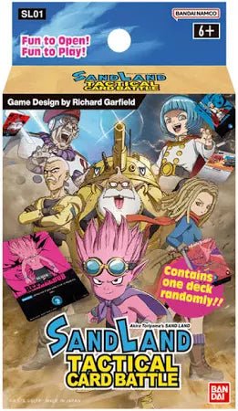 SandLand Tactical Card Battle Game - Bandai - 1