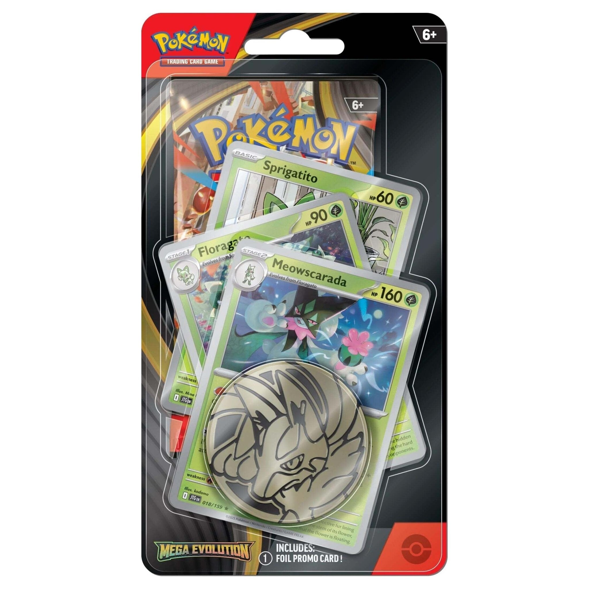 Scarlet & Violet Mega Evolution Premium Meowscarada Checklane Blister - Pokémon - 1