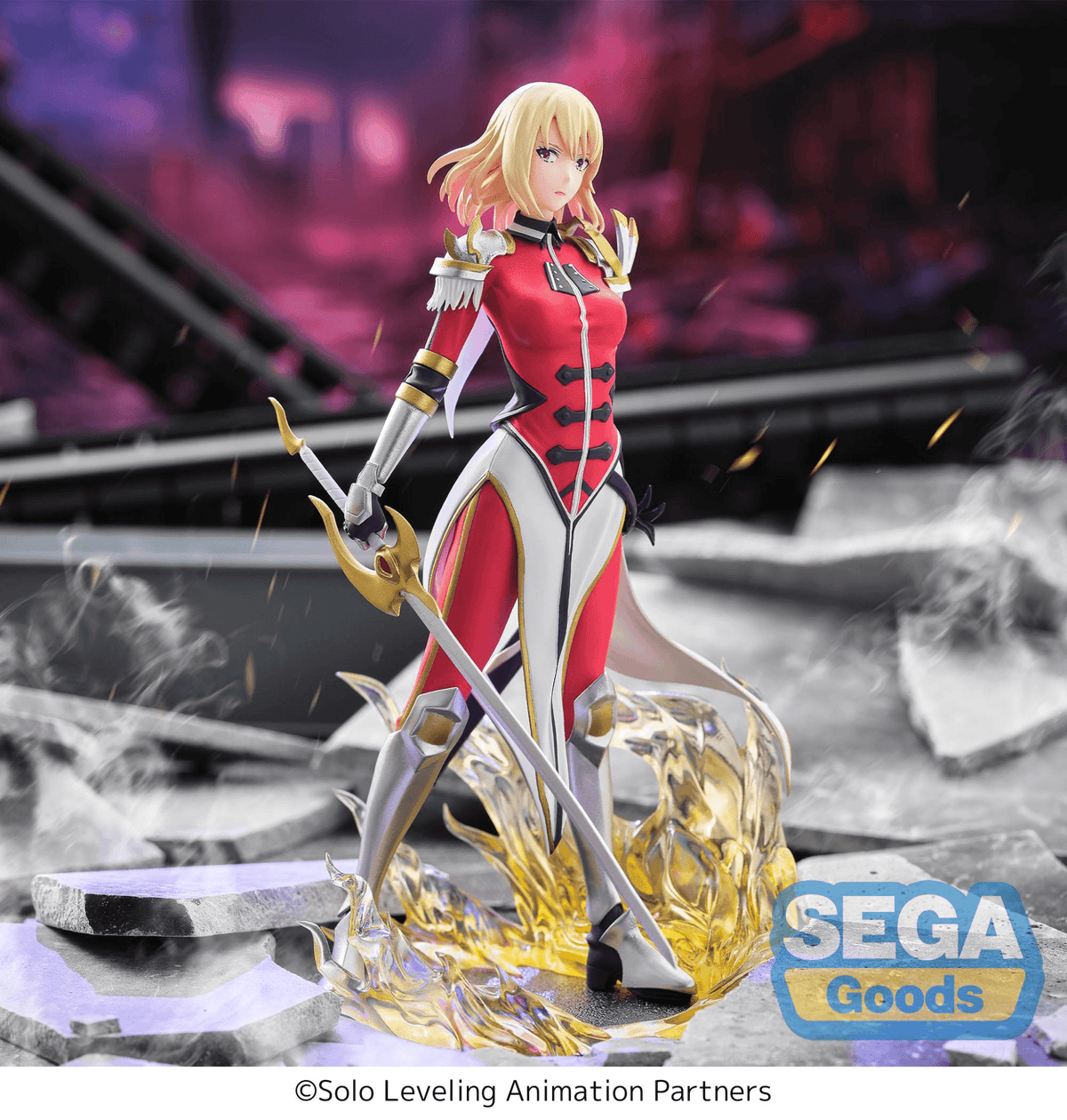 SEGA Solo Leveling Cha Hae-In XrossLink Anime Figure - SEGA - 1