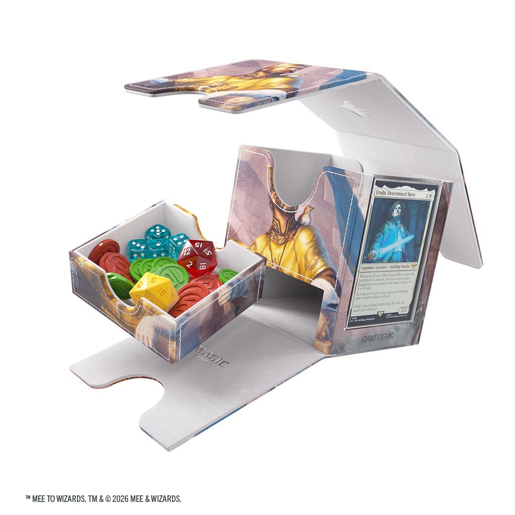 Sidekick PRO MTG The Hobbit Bard, King of Dale/Smaug, Wicked Worm 100+ XL Deck Box - Gamegenic - 3