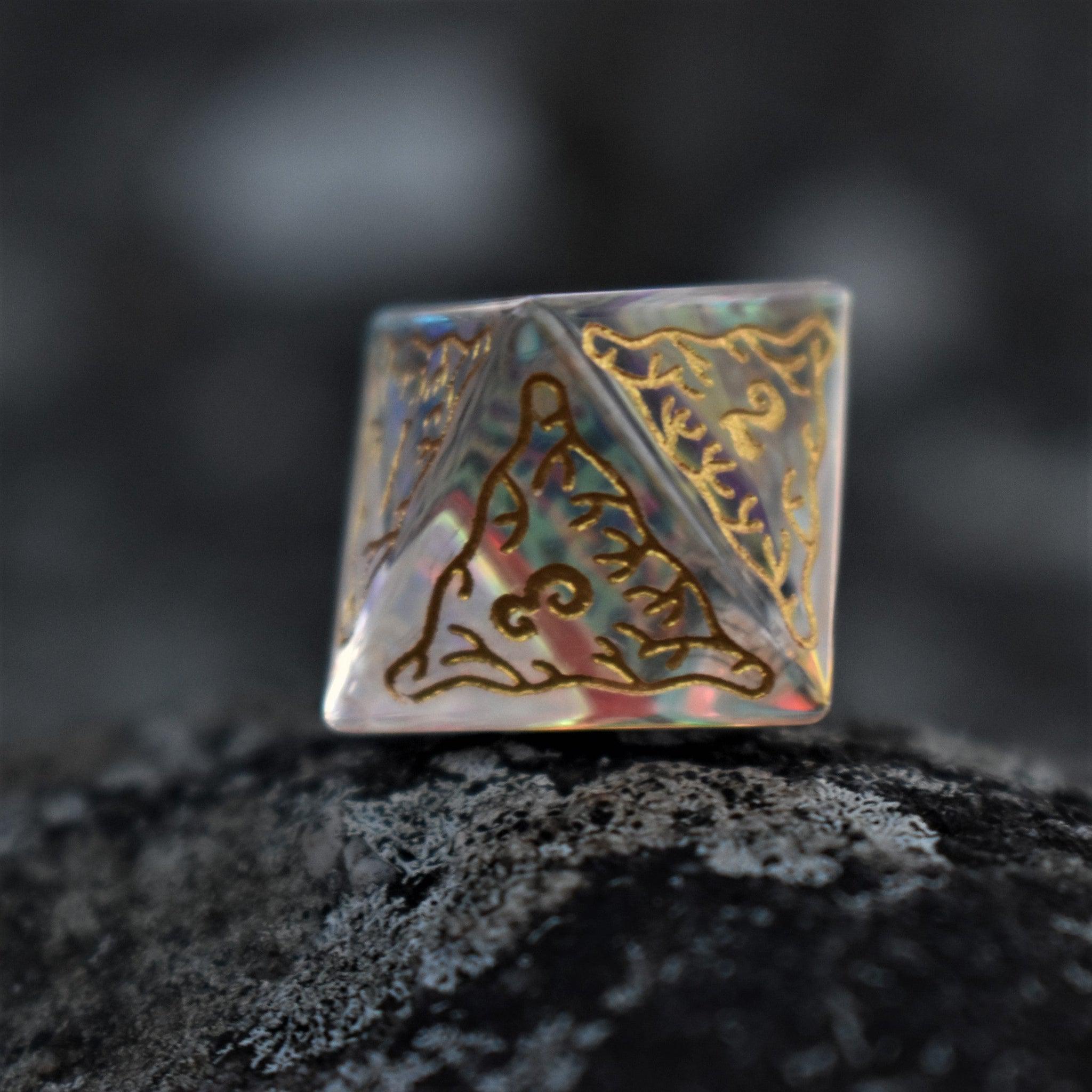 Siren's Song Prism Glass Dice Set - Misty Mountain Gaming - 6