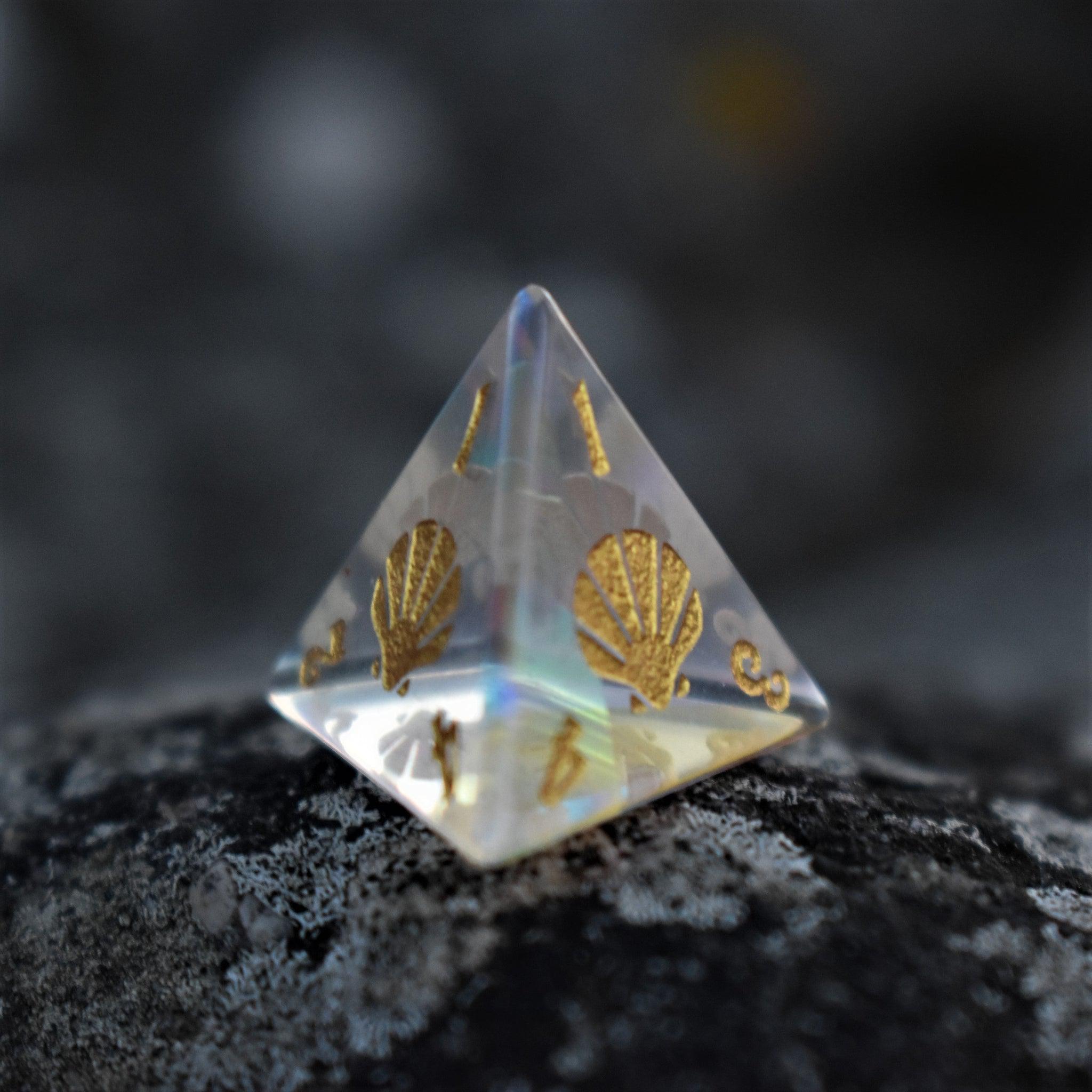 Siren's Song Prism Glass Dice Set - Misty Mountain Gaming - 7