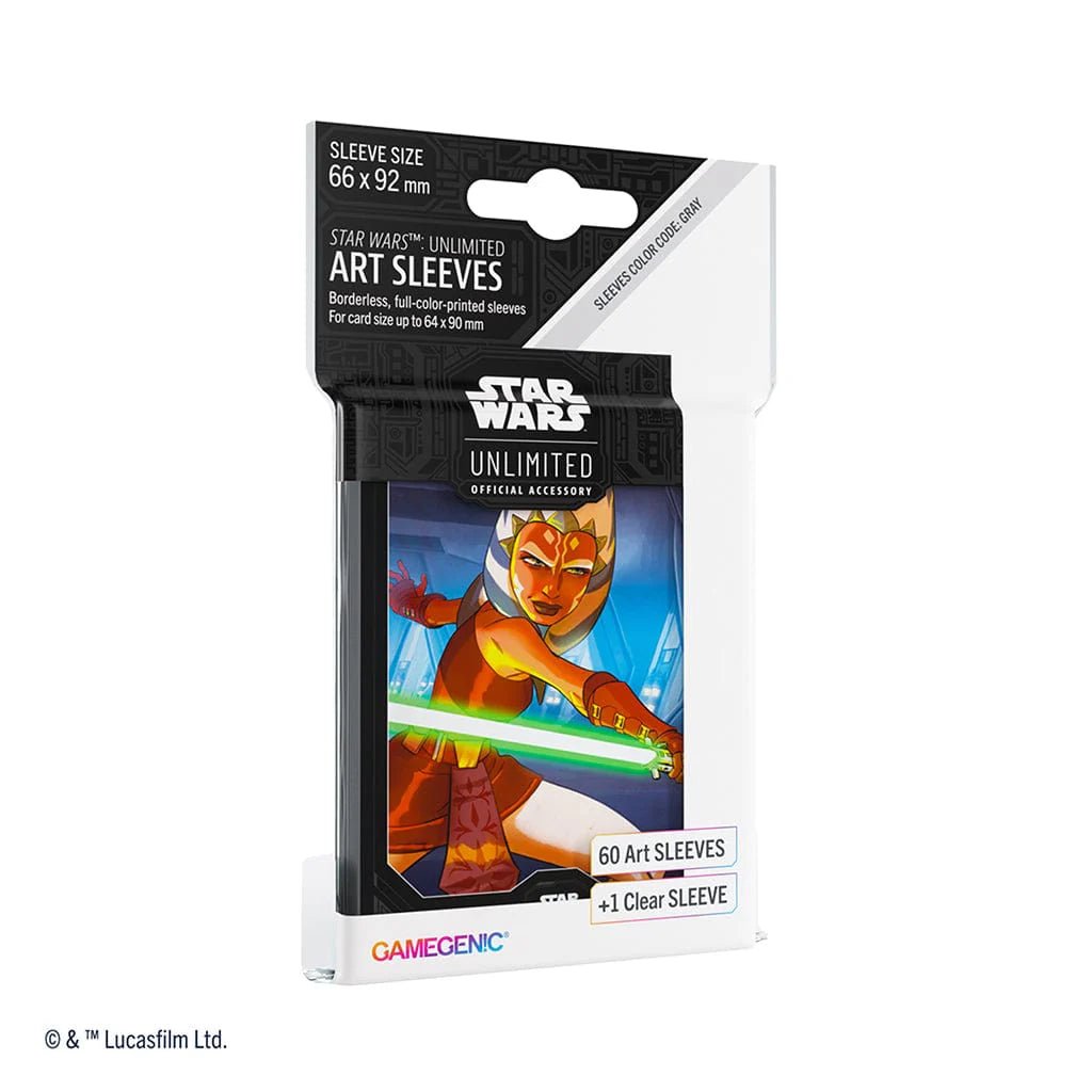 Star Wars Unlimited Ahsoka Tano Art Sleeves - Gamegenic - 2