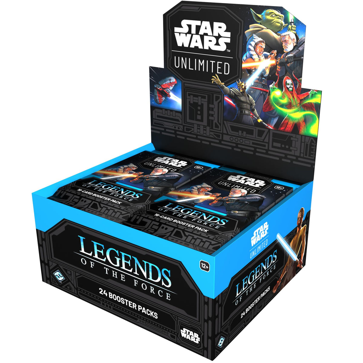 Star Wars Unlimited Legends of the Force Booster Display - Fantasy Flight Games - 1
