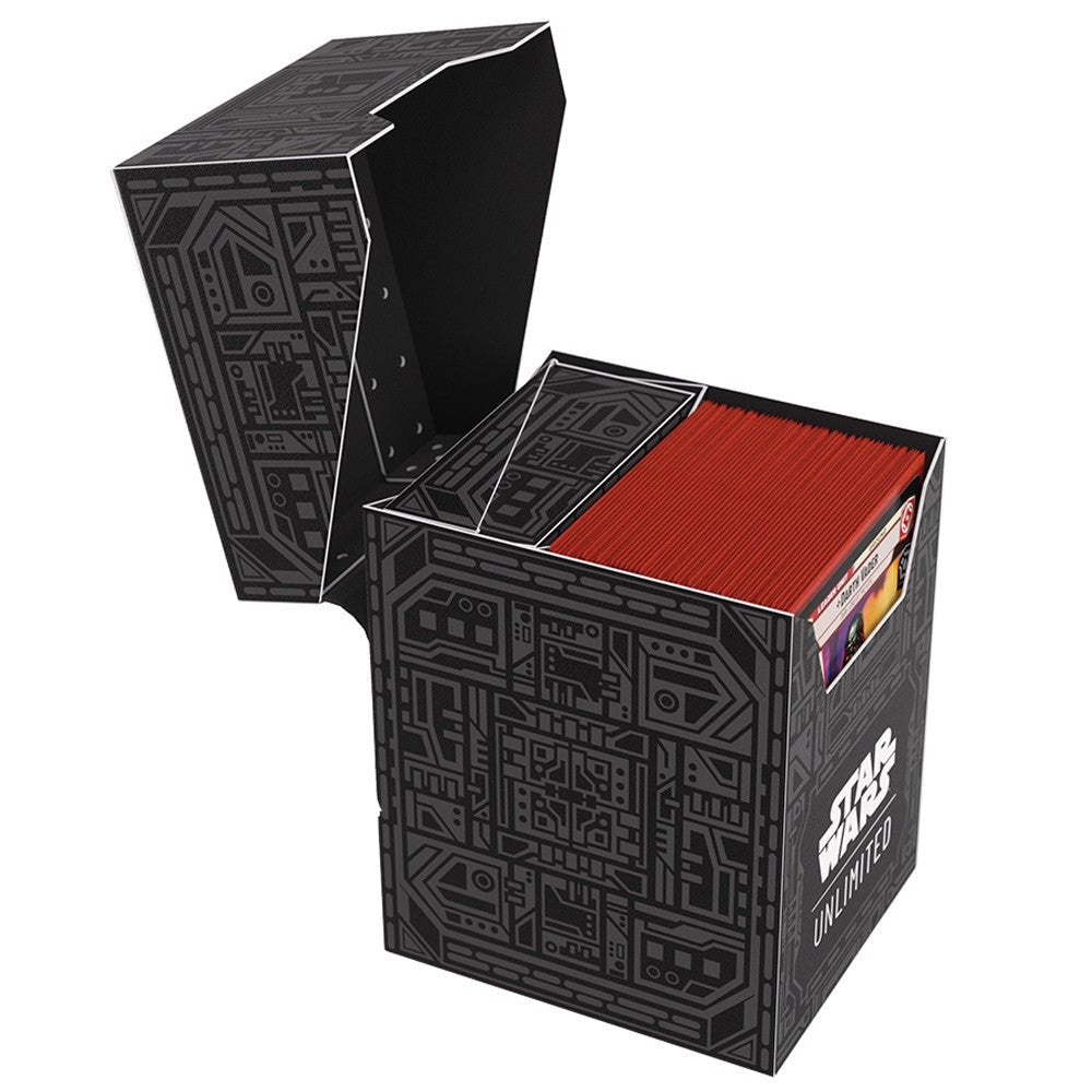Star Wars Unlimited Logo Pattern Soft Crate Deck Box - Gamegenic - 2