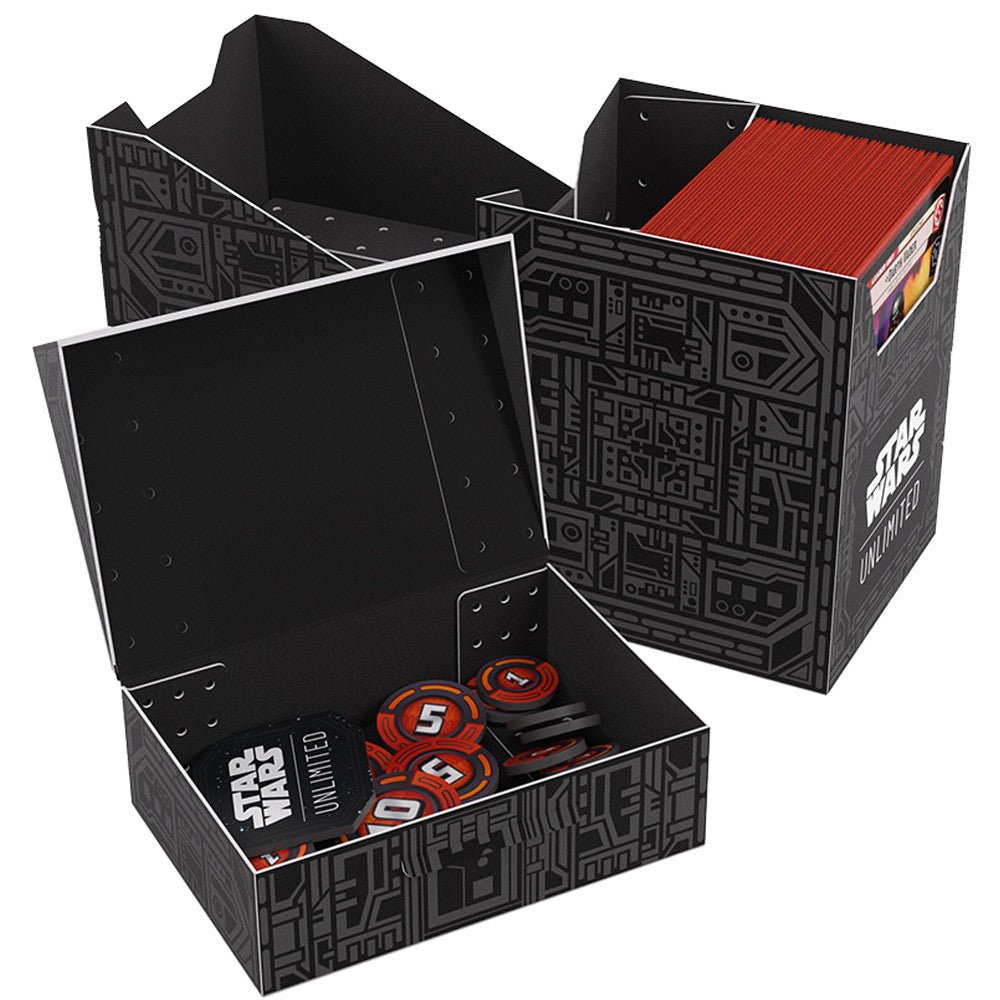 Star Wars Unlimited Logo Pattern Soft Crate Deck Box - Gamegenic - 3