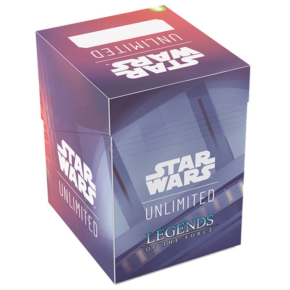 Star Wars Unlimited Qui - Gon Jinn Soft Crate Deck Box - Gamegenic - 4