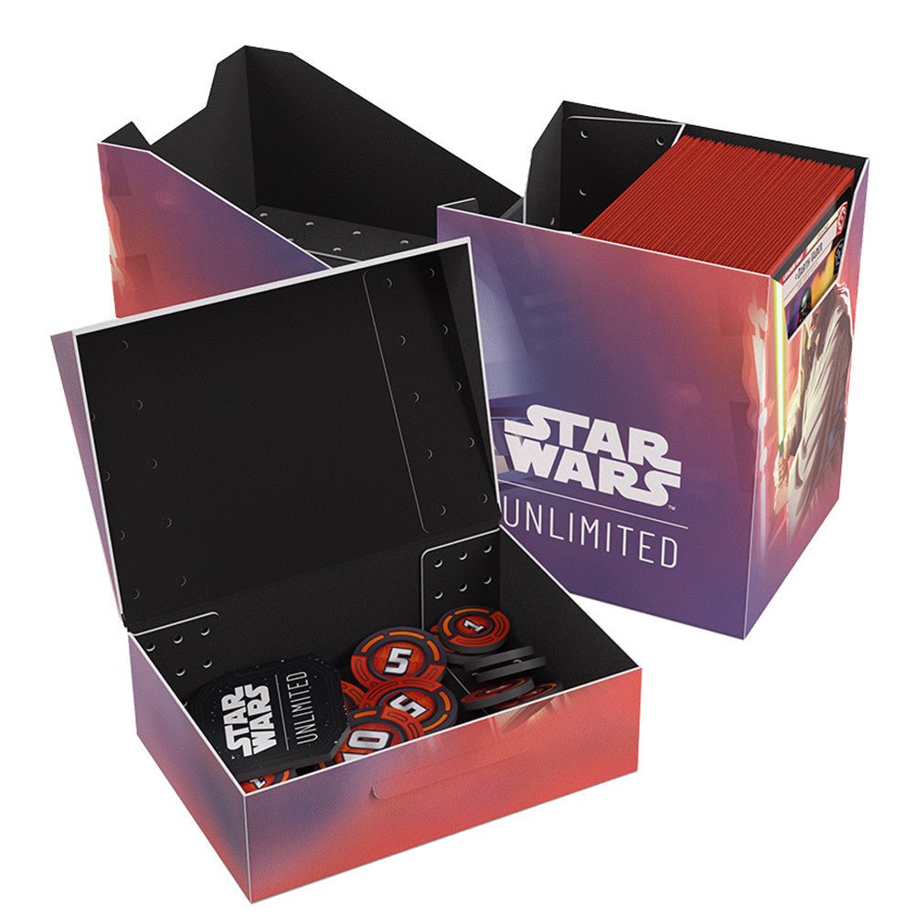 Star Wars Unlimited Qui - Gon Jinn Soft Crate Deck Box - Gamegenic - 3